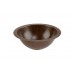 Premier Copper Products LR12FDB Small Round Under Counter Hammered Copper Sink  Oil Rubbed Bronze - B00403DR0S